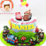 Best Customised Cake Singapore custom cake 2D 3D birthday cake cupcakes desserts wedding corporate events anniversary fondant fresh cream buttercream cakes alittlecakeshoppe a little cake shoppe compliments review singapore bakers SG cakeshop ah beng who bakes thomas and friends train lighting mcqueen